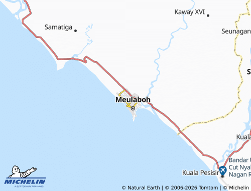 Mapa MICHELIN Suak Ribee - ViaMichelin