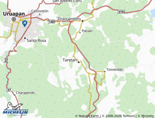 Mapa MICHELIN General Lázaro Cárdenas - ViaMichelin