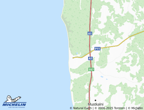 MICHELIN Tūja map - ViaMichelin