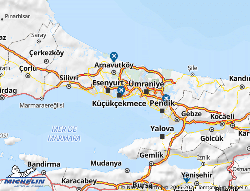 MICHELIN Bahçelievler map - ViaMichelin