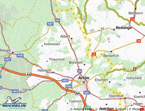 Carte MICHELIN Metzert - ViaMichelin