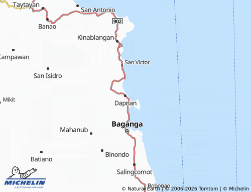 MICHELIN Dapnan map - ViaMichelin
