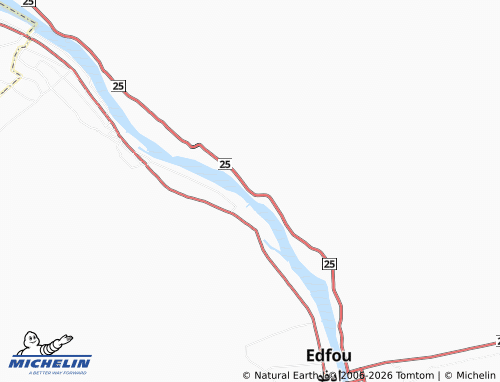 MICHELIN El Nasrab map - ViaMichelin