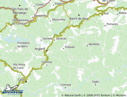 MICHELIN Folques map - ViaMichelin