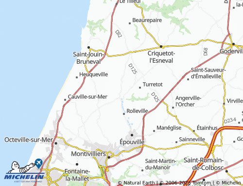 MICHELIN Saint-Martin-du-Bec map - ViaMichelin