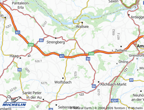 MICHELIN Schaching map - ViaMichelin