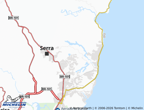 Mapa MICHELIN Santa Rita de Cassia - ViaMichelin