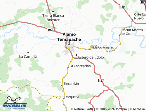 Mappa MICHELIN Del Valle - ViaMichelin