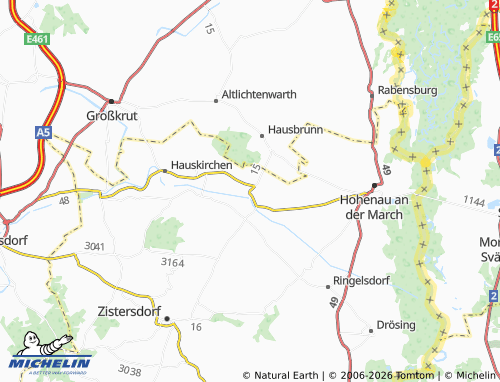 MICHELIN Dobermannsdorf map - ViaMichelin
