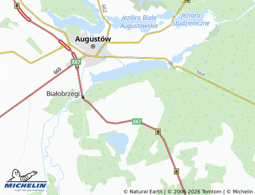 Mapa MICHELIN Góry - ViaMichelin