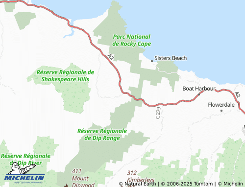 MICHELIN Montumana map - ViaMichelin