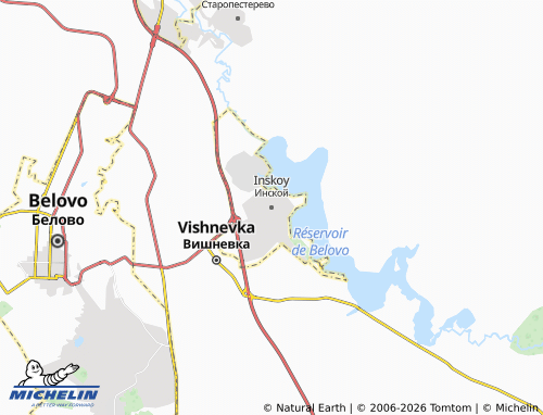 MICHELIN-Landkarte Inskoy - ViaMichelin