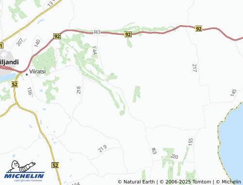 MICHELIN Vasara map - ViaMichelin