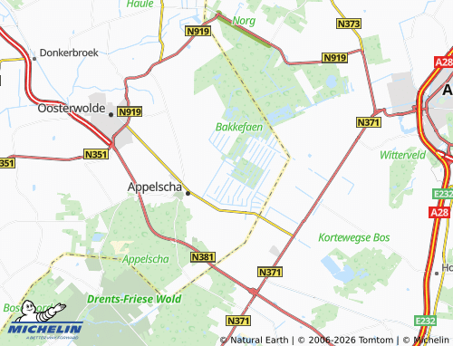 Carte MICHELIN Ravenswoud - ViaMichelin