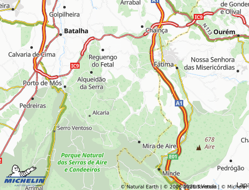 Mapa MICHELIN Demó Velha - ViaMichelin