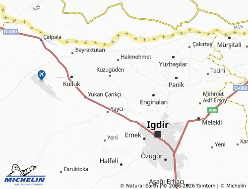 MICHELIN Kasımcan map - ViaMichelin