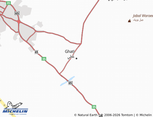 Carte MICHELIN Ghati - ViaMichelin