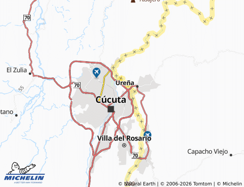 MICHELIN Terranova map - ViaMichelin