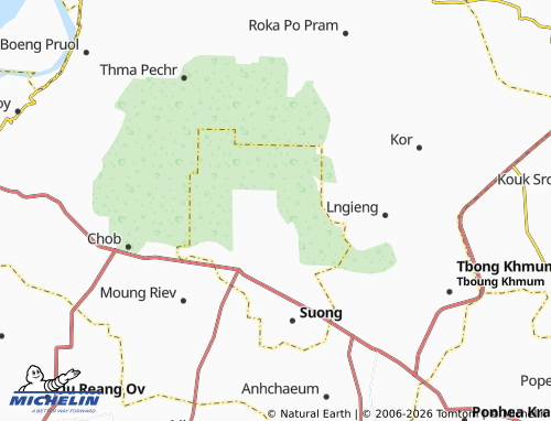 Mapa MICHELIN Vihear Luong - ViaMichelin
