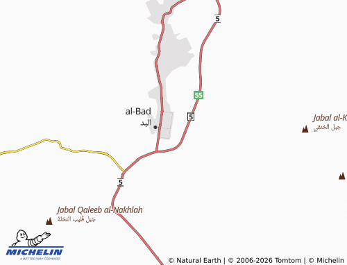Mappa MICHELIN al-Wuroud - ViaMichelin