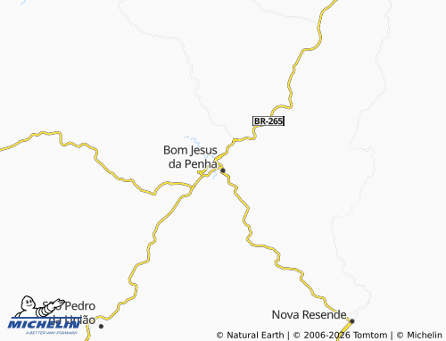 Mappa MICHELIN Bom Jesus da Penha - ViaMichelin