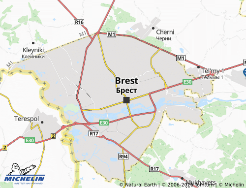 Carte MICHELIN Moskovskiy - ViaMichelin