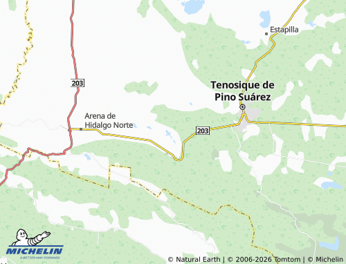 Mapa MICHELIN Boca del Cerro - ViaMichelin
