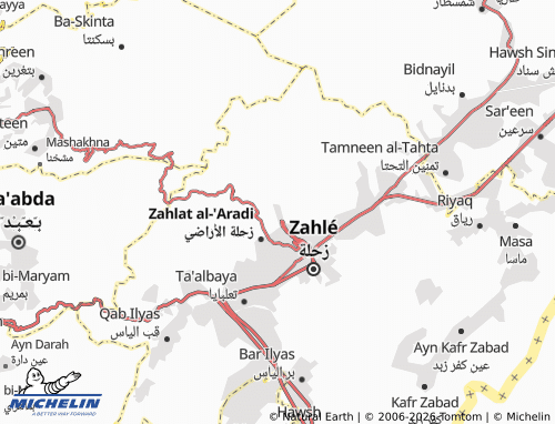 Mapa MICHELIN Wadi al-'Arayish - ViaMichelin