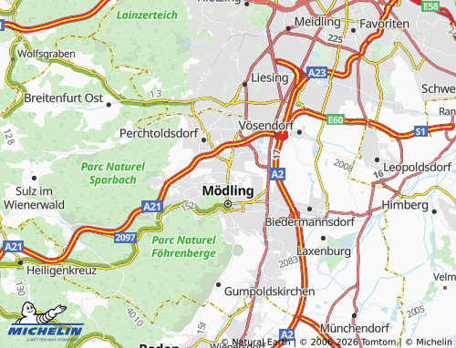 MICHELIN Maria Enzersdorf map - ViaMichelin