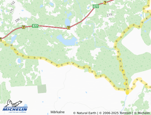 MICHELIN-Landkarte Kurõ - ViaMichelin