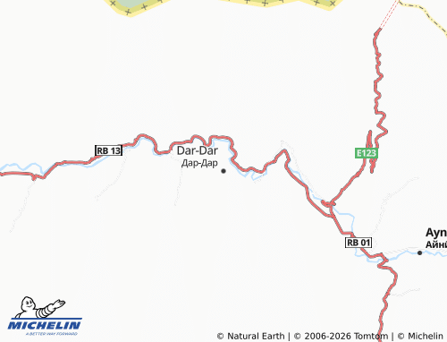 Mappa MICHELIN Dar-Dar - ViaMichelin