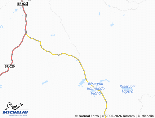 MICHELIN Targinos map - ViaMichelin
