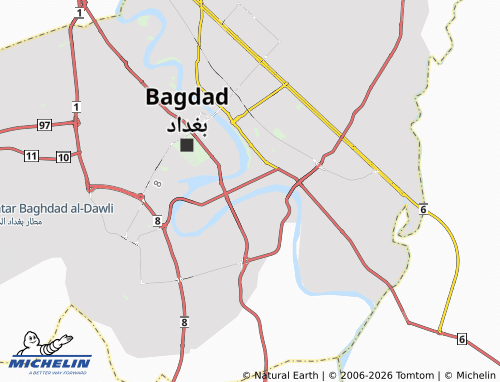 Mappa MICHELIN al-Karadah Kharij - ViaMichelin
