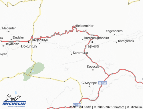 Mappa MICHELIN Karamurat - ViaMichelin