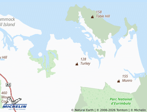 Mapa MICHELIN Rodds Bay - ViaMichelin
