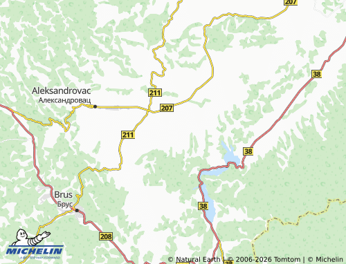 Mapa MICHELIN Vražogrnci - ViaMichelin