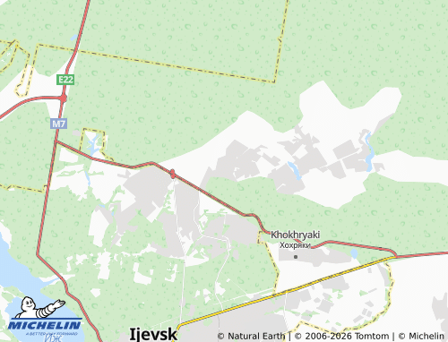 MICHELIN-Landkarte Mayak SNT - ViaMichelin