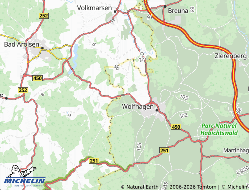 Mapa MICHELIN Gasterfeld - ViaMichelin