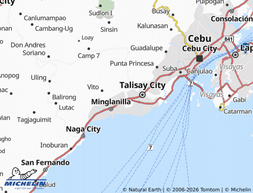 MICHELIN Linao map - ViaMichelin