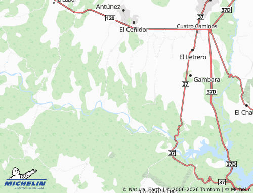 MICHELIN Los Pozos map - ViaMichelin