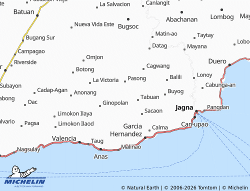 MICHELIN Candanas map - ViaMichelin