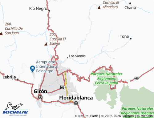 Carte MICHELIN Retiro Grande Parte Baja - ViaMichelin