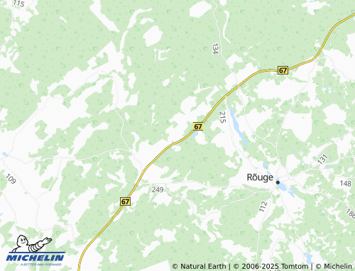 MICHELIN Järvepalu map - ViaMichelin