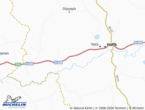 MICHELIN Durulmuş map - ViaMichelin