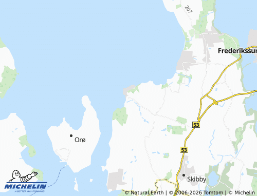 Mappa MICHELIN Kyndby Huse - ViaMichelin