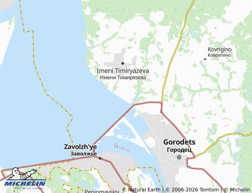 MICHELIN-Landkarte Ivanovo - ViaMichelin
