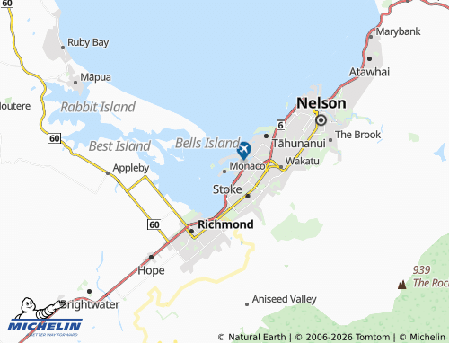 Mapa MICHELIN Monaco - ViaMichelin