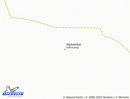 MICHELIN Baykoshkar map - ViaMichelin