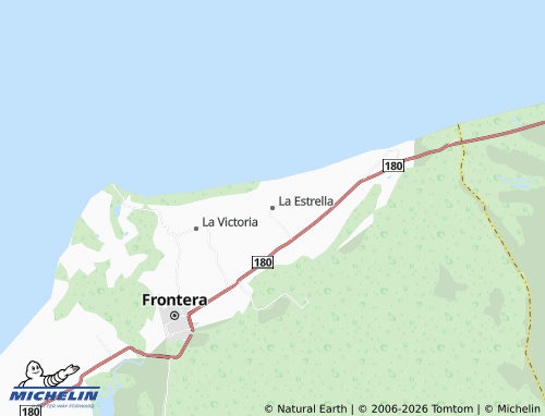 MICHELIN-Landkarte La Estrella - ViaMichelin