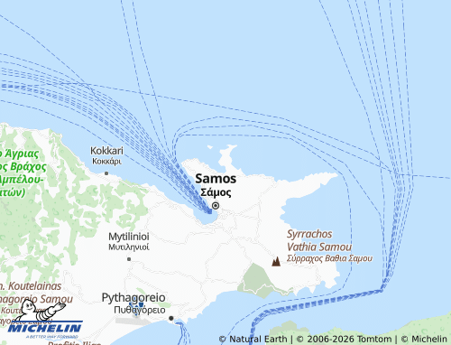Mapa MICHELIN Asprochorti - ViaMichelin